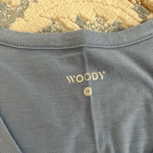 Brand New ✨ Women's 100% cotton, Gray V-Neck T-shirt, Size S - Picture 2 of 3